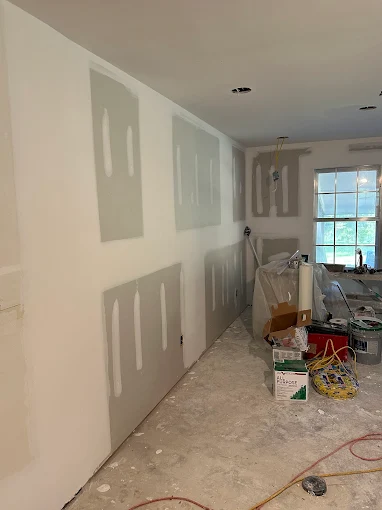 Owner-supplied drywall and finishing project photo 18