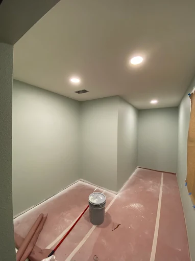 Owner-supplied drywall and finishing project photo 19
