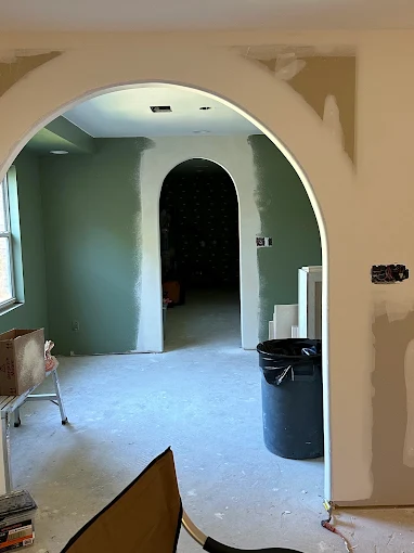 Owner-supplied drywall and finishing project photo 29